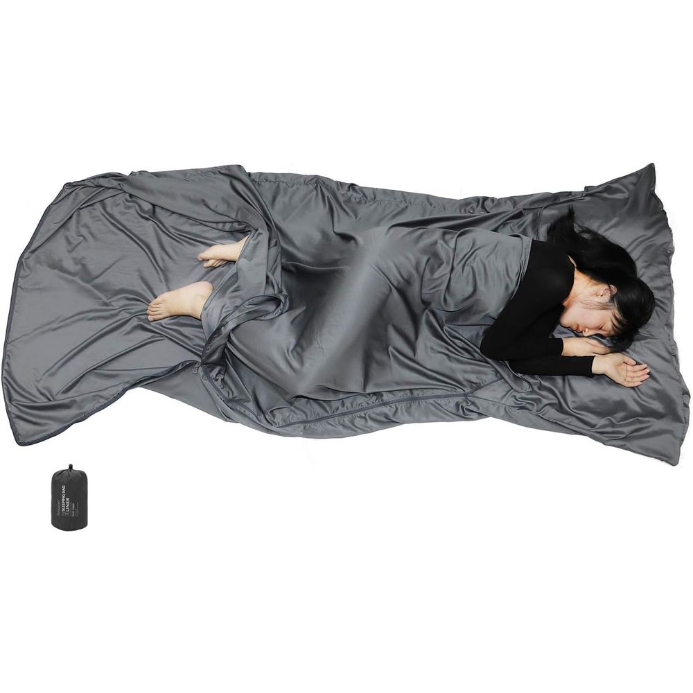 Fleece Sleep Bag - İki Yönlü Fermuarlı İpeksi Uyku Tulumu