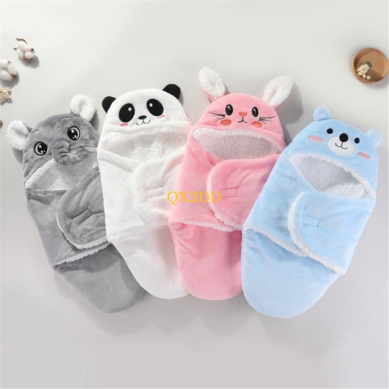 Fleece Sleep Bag - QX2D Yenidoğan Bebek Şal Battaniye Sonbahar