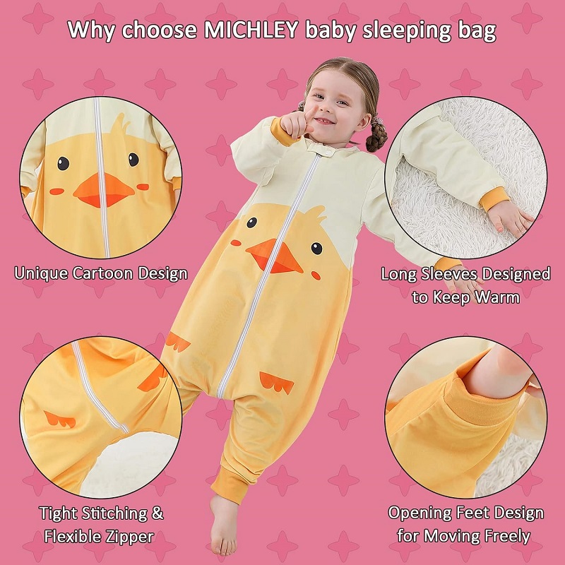 MICHLEY cadılar bayramı seviml - Fleece Sleep Bag incelemesi ve fiyatı